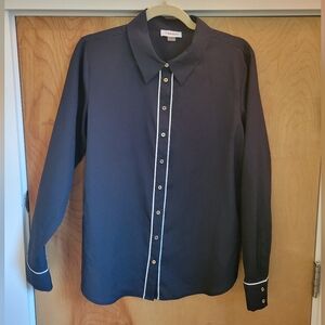 Calvin Klein Long Sleeve Blouse